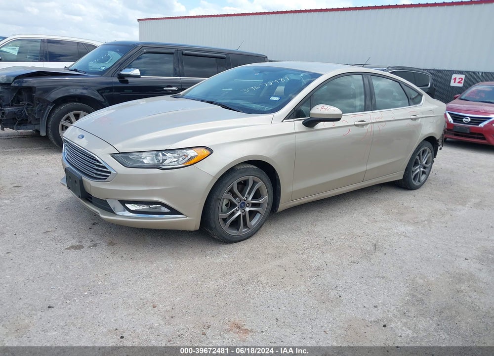 2017 FORD FUSION SE VIN: 3FA6P0HD5HR407049