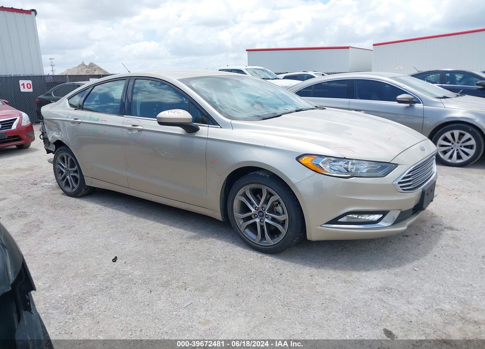 2017 FORD FUSION SE VIN: 3FA6P0HD5HR407049