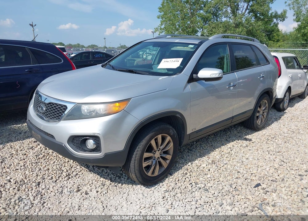 2011 KIA SORENTO EX V6 VIN: 5XYKUDA27BG061752