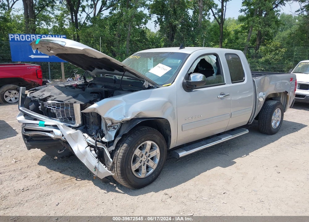 2011 GMC SIERRA 1500 SLE VIN: 1GTR2VE33BZ265334