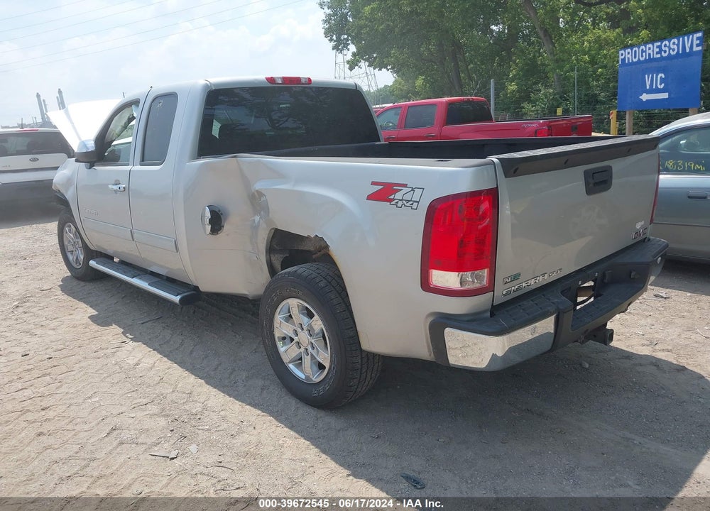 2011 GMC SIERRA 1500 SLE VIN: 1GTR2VE33BZ265334