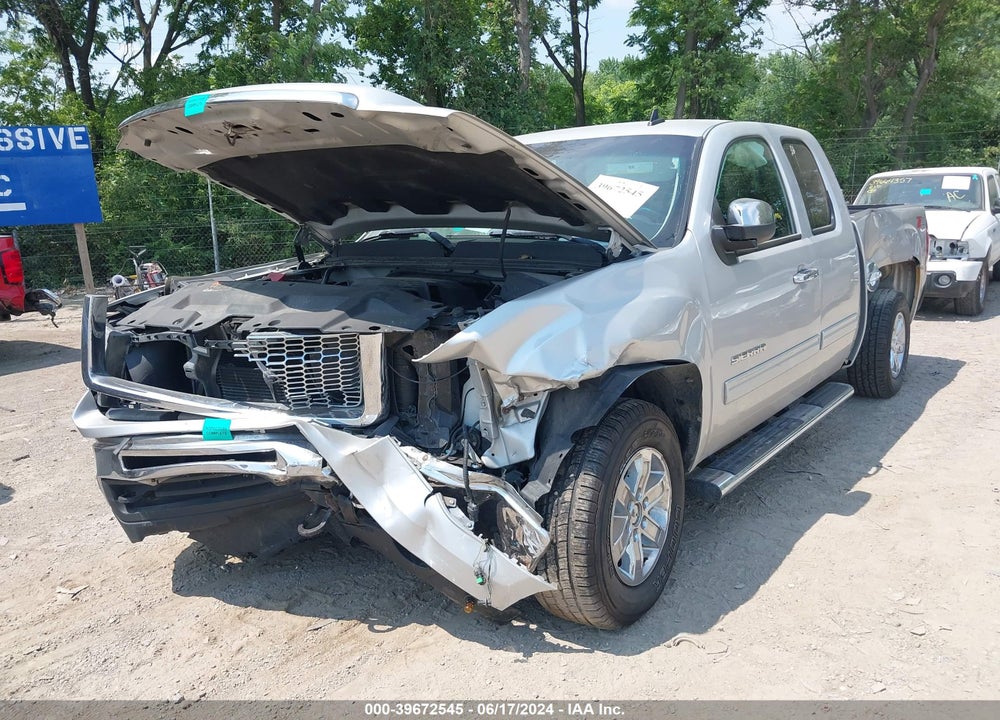 2011 GMC SIERRA 1500 SLE VIN: 1GTR2VE33BZ265334