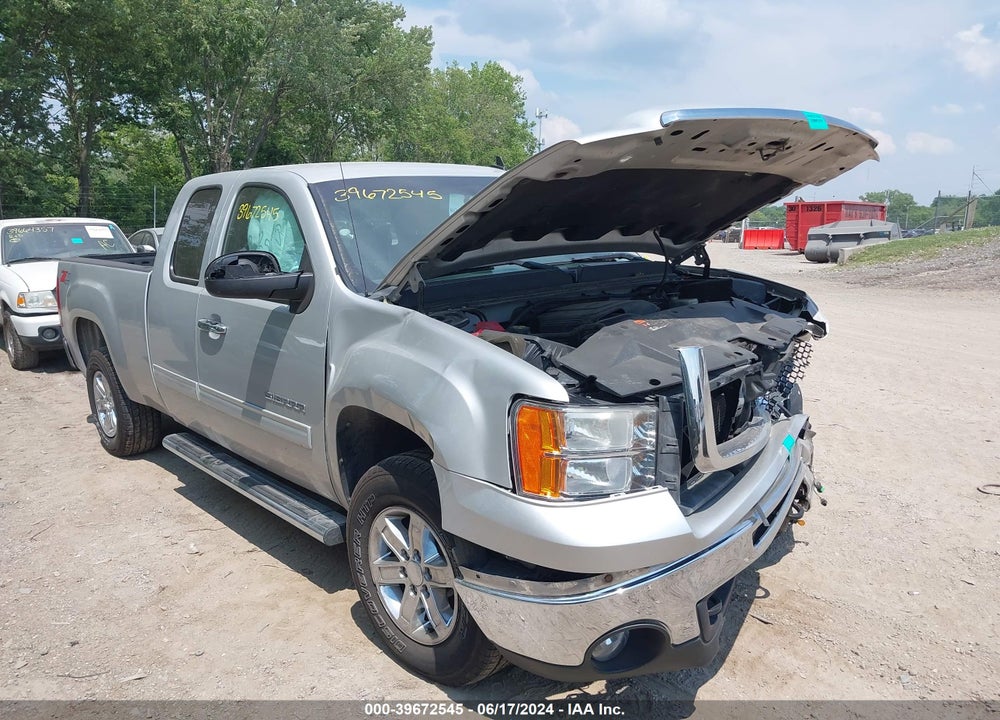2011 GMC SIERRA 1500 SLE VIN: 1GTR2VE33BZ265334