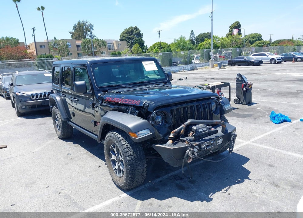 2021 JEEP WRANGLER UNLIMITED RUBICON 4X4 VIN: 1C4HJXFGXMW668694