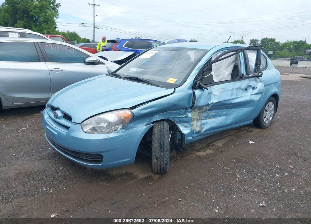 2010 HYUNDAI ACCENT GS VIN: KMHCM3ACXAU170612