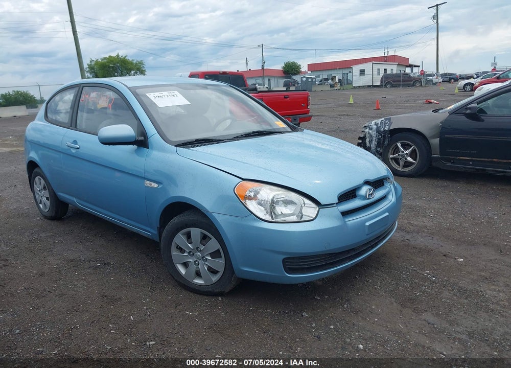 2010 HYUNDAI ACCENT GS VIN: KMHCM3ACXAU170612