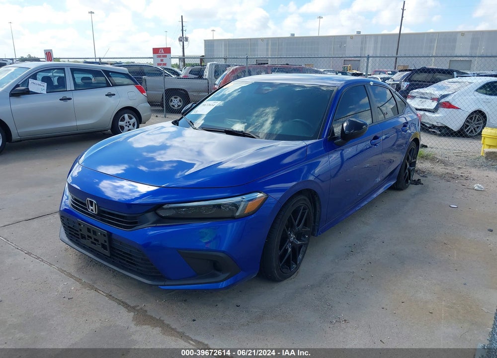 2022 HONDA CIVIC SPORT VIN: 2HGFE2F52NH522126