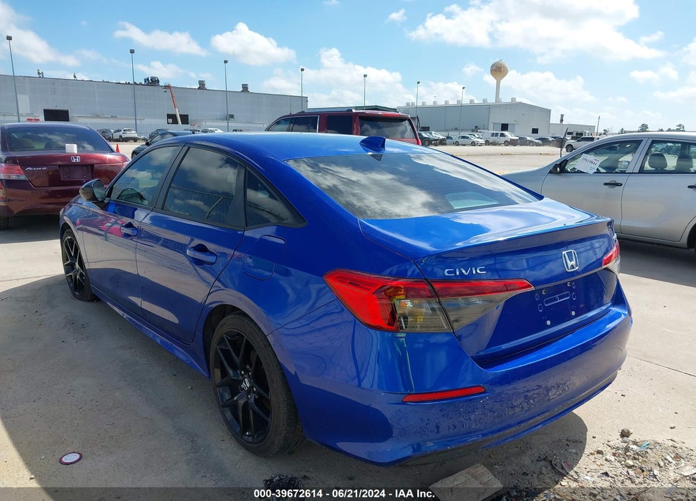 2022 HONDA CIVIC SPORT VIN: 2HGFE2F52NH522126