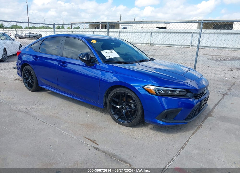 2022 HONDA CIVIC SPORT VIN: 2HGFE2F52NH522126