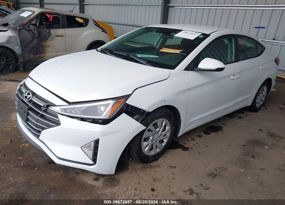 2019 HYUNDAI ELANTRA SE VIN: 5NPD74LF9KH476094