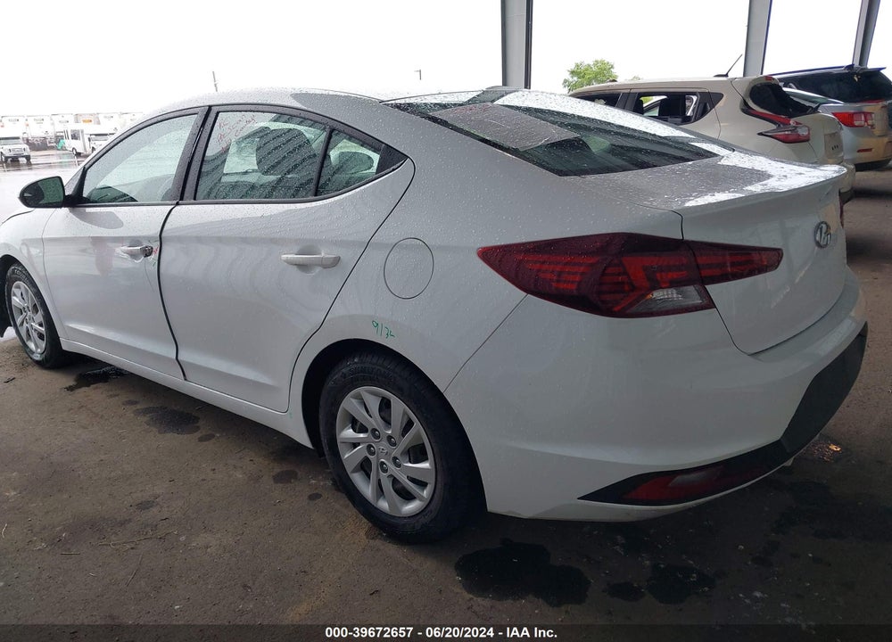 2019 HYUNDAI ELANTRA SE VIN: 5NPD74LF9KH476094