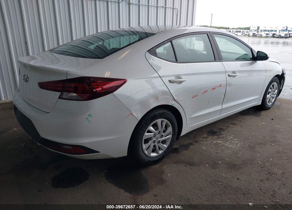 2019 HYUNDAI ELANTRA SE VIN: 5NPD74LF9KH476094