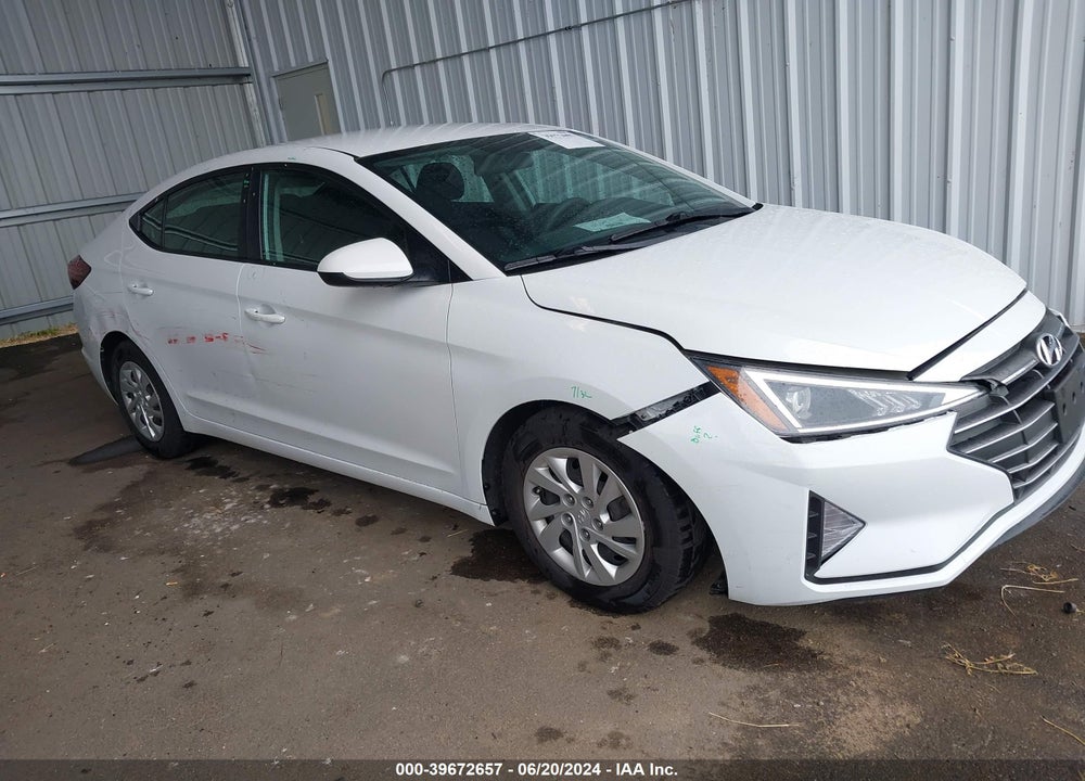 2019 HYUNDAI ELANTRA SE VIN: 5NPD74LF9KH476094