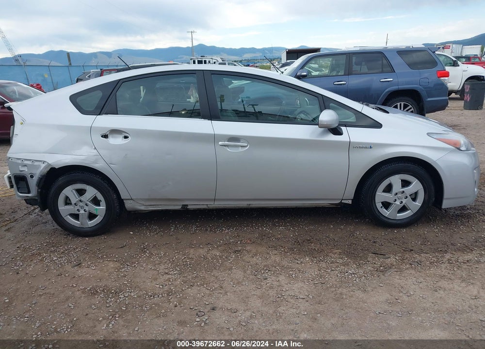 2010 TOYOTA PRIUS II VIN: JTDKN3DU9A0192349