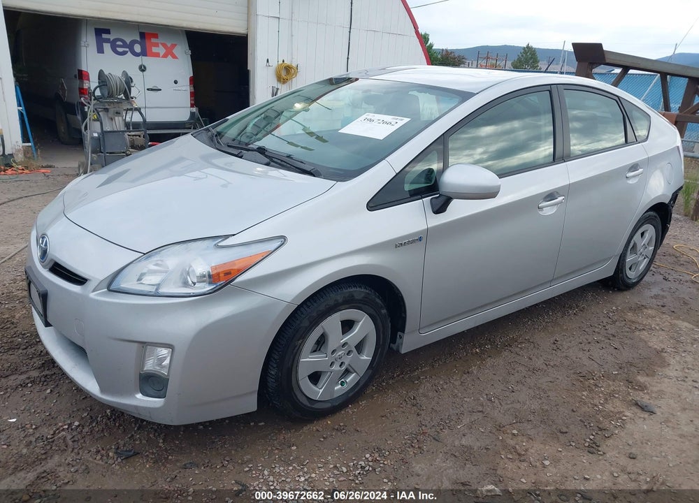 2010 TOYOTA PRIUS II VIN: JTDKN3DU9A0192349