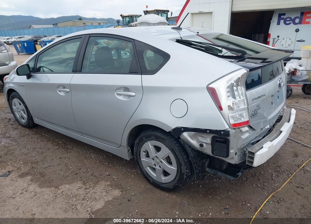 2010 TOYOTA PRIUS II VIN: JTDKN3DU9A0192349
