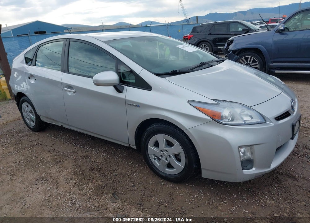 2010 TOYOTA PRIUS II VIN: JTDKN3DU9A0192349