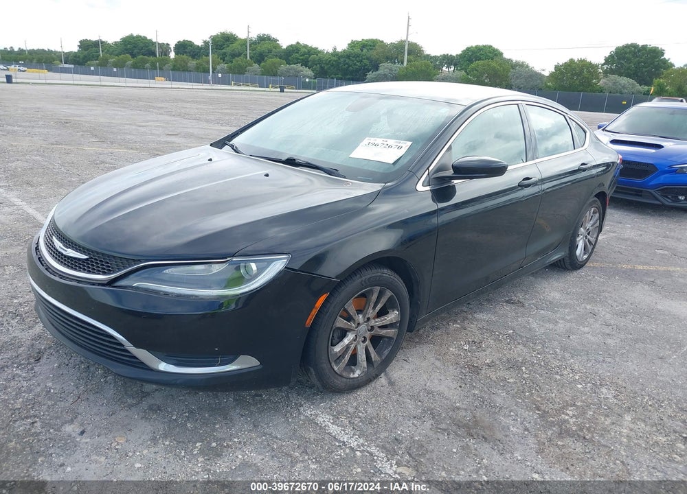 2016 CHRYSLER 200 LIMITED PLATINUM VIN: 1C3CCCAB1GN182511