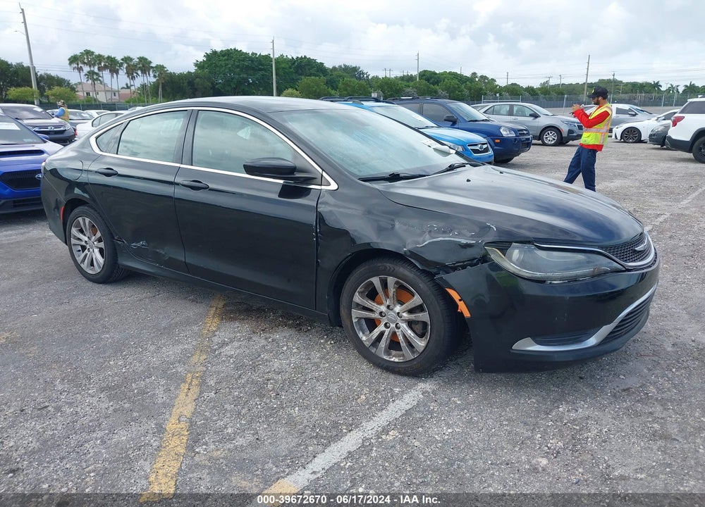 2016 CHRYSLER 200 LIMITED PLATINUM VIN: 1C3CCCAB1GN182511