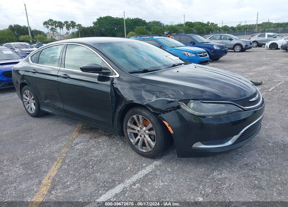 2016 CHRYSLER 200 LIMITED PLATINUM VIN: 1C3CCCAB1GN182511