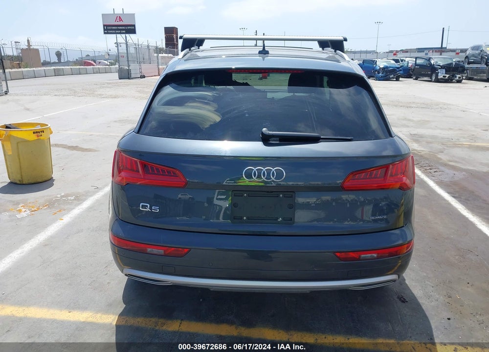 2020 AUDI Q5 PREMIUM 45 TFSI QUATTRO S TRONIC VIN: WA1ANAFY6L2008924