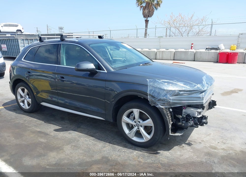 2020 AUDI Q5 PREMIUM 45 TFSI QUATTRO S TRONIC VIN: WA1ANAFY6L2008924