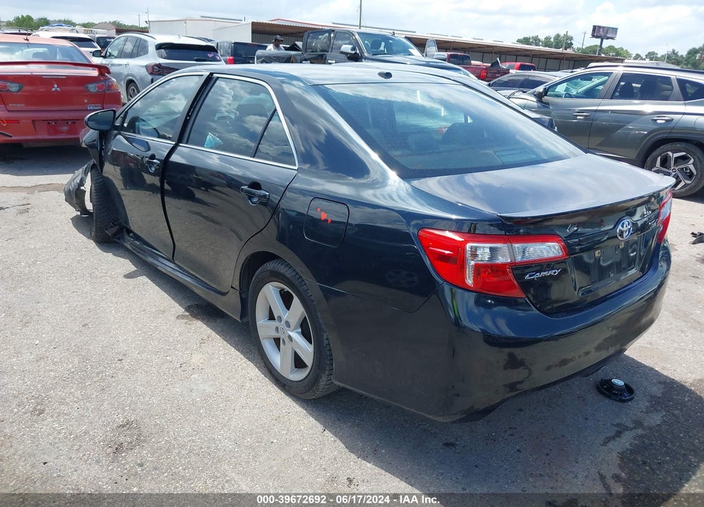 2012 TOYOTA CAMRY SE VIN: 4T1BF1FK4CU079218