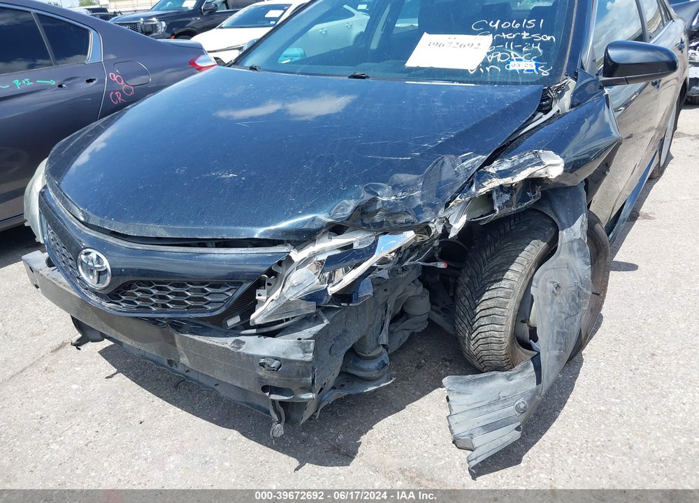 2012 TOYOTA CAMRY SE VIN: 4T1BF1FK4CU079218