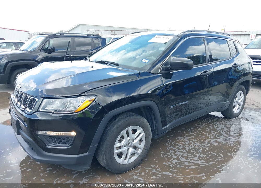 2021 JEEP COMPASS SPORT FWD VIN: 3C4NJCAB8MT564105