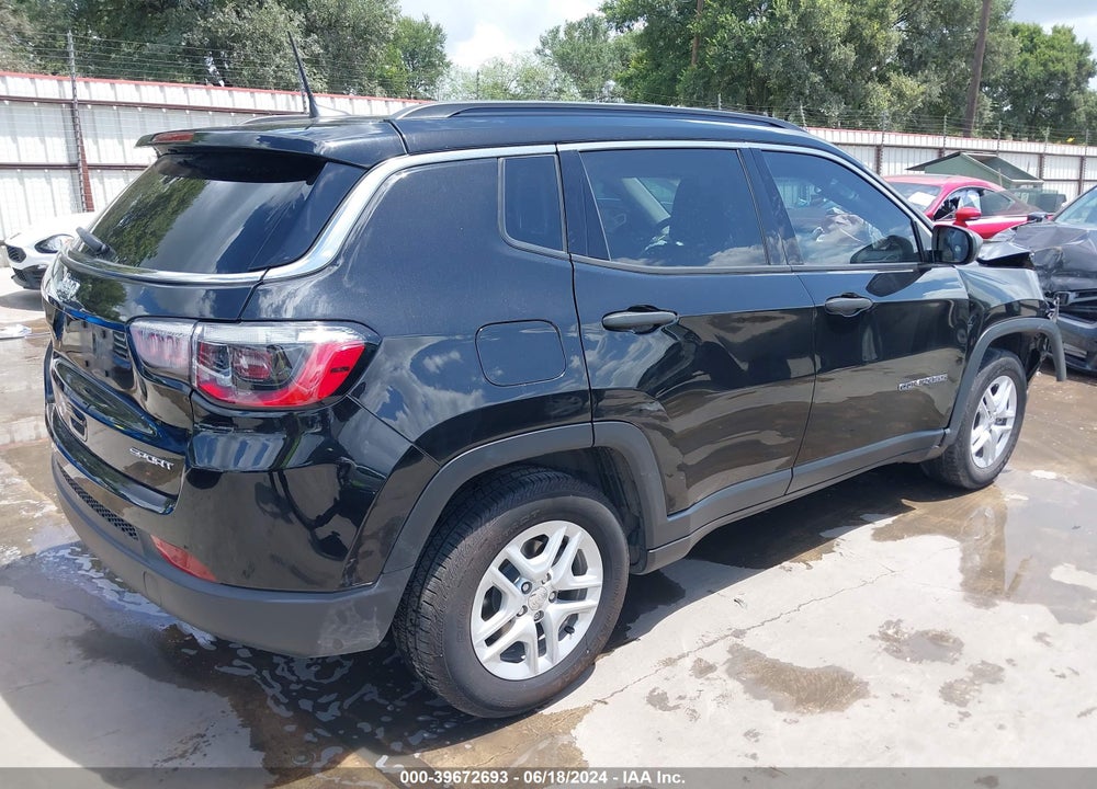 2021 JEEP COMPASS SPORT FWD VIN: 3C4NJCAB8MT564105
