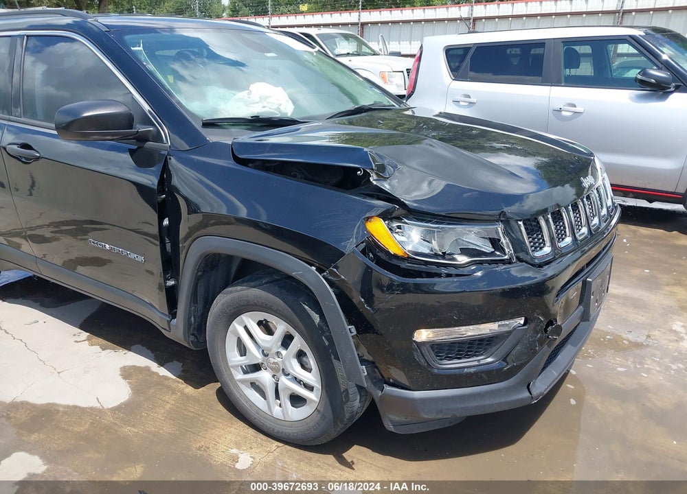 2021 JEEP COMPASS SPORT FWD VIN: 3C4NJCAB8MT564105