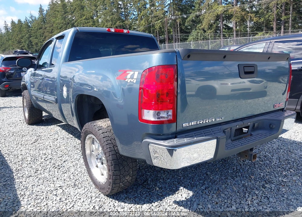 2008 GMC SIERRA 1500 SLT VIN: 2GTEK19JX81226676