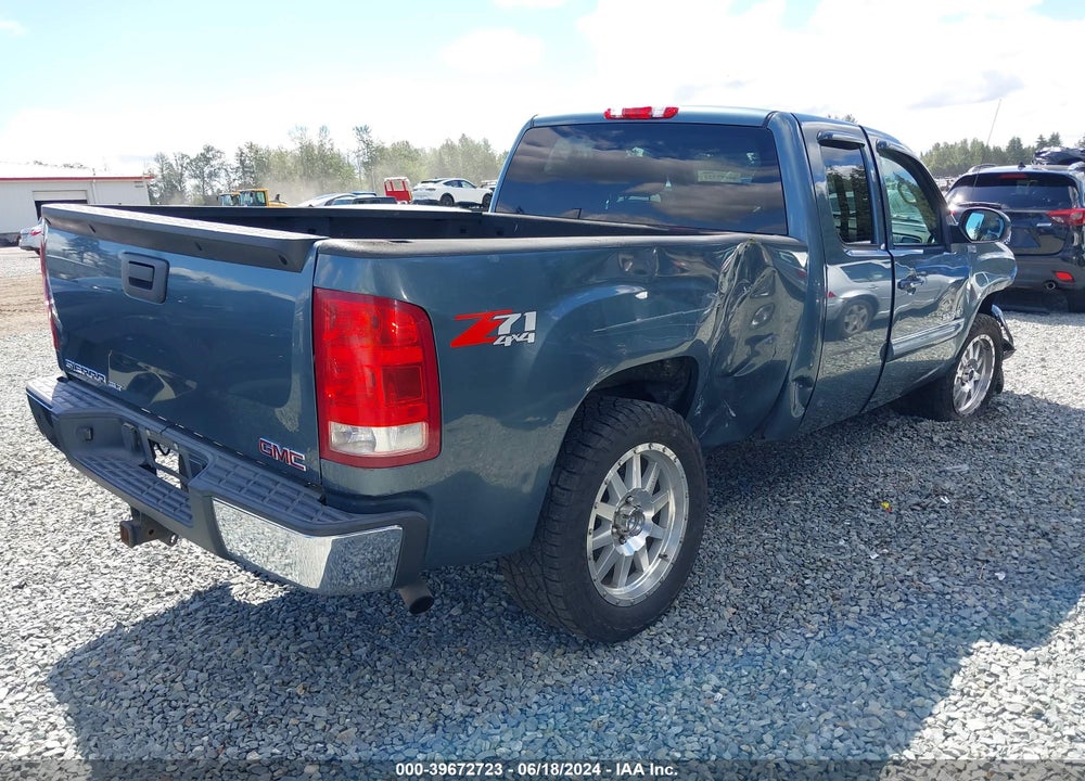 2008 GMC SIERRA 1500 SLT VIN: 2GTEK19JX81226676