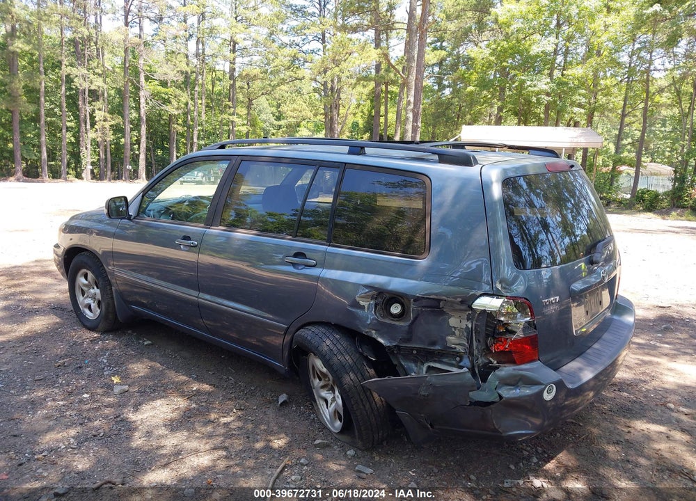 2005 TOYOTA HIGHLANDER VIN: JTEGD21A050117280