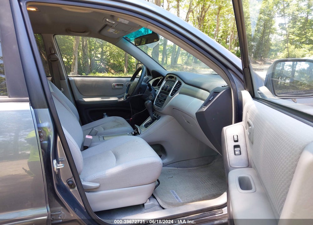 2005 TOYOTA HIGHLANDER VIN: JTEGD21A050117280