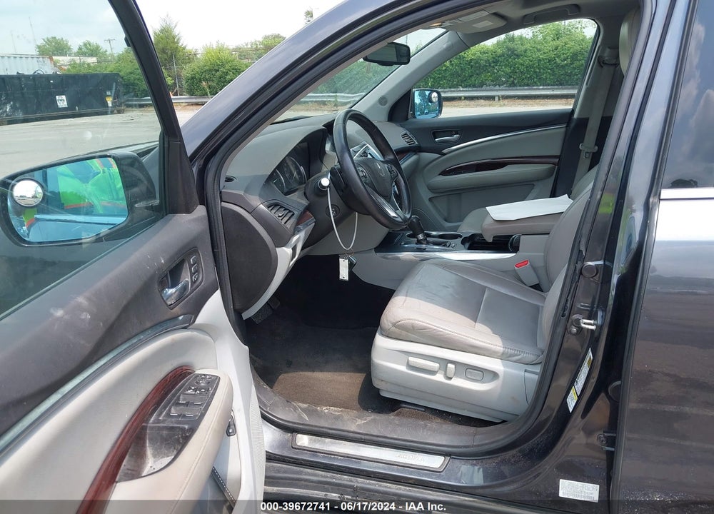 2014 ACURA MDX VIN: 5FRYD4H26EB020913