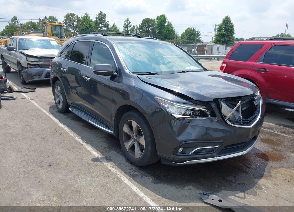 2014 ACURA MDX VIN: 5FRYD4H26EB020913