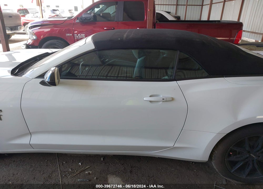 2020 CHEVROLET CAMARO RWD 1LT VIN: 1G1FB3DX7L0119657