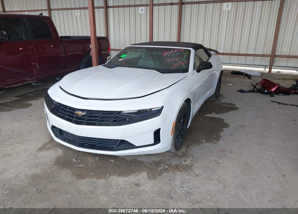 2020 CHEVROLET CAMARO RWD 1LT VIN: 1G1FB3DX7L0119657