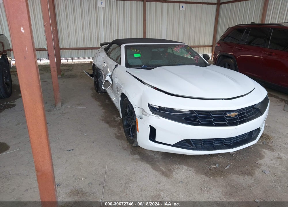 2020 CHEVROLET CAMARO RWD 1LT VIN: 1G1FB3DX7L0119657