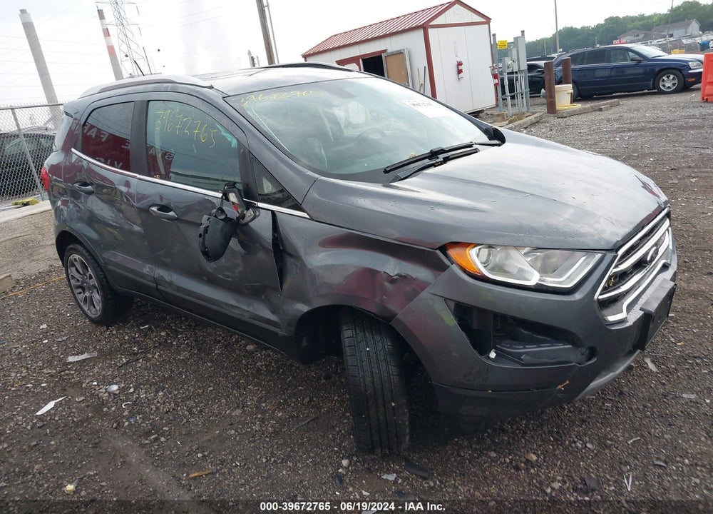2019 FORD ECOSPORT TITANIUM VIN: MAJ3S2KEXKC278357