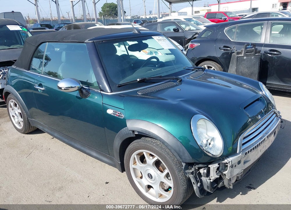 2007 MINI COOPER S VIN: WMWRH33507TL94209