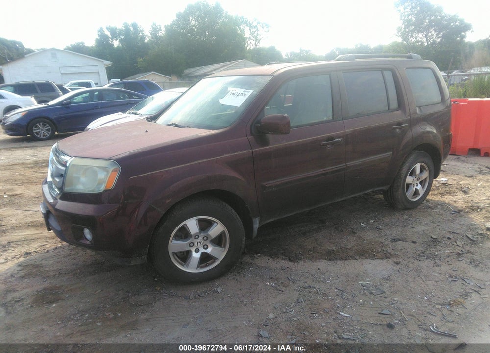 2009 HONDA PILOT EX-L VIN: 5FNYF38509B023943