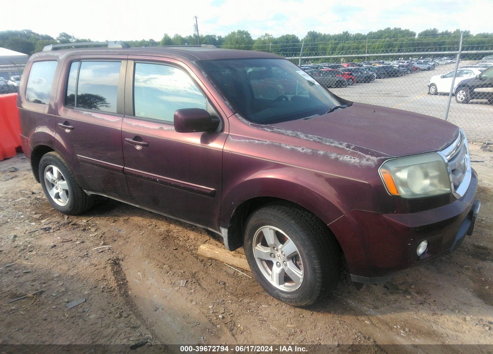 2009 HONDA PILOT EX-L VIN: 5FNYF38509B023943