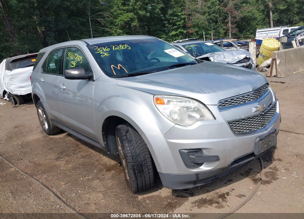 2011 CHEVROLET EQUINOX LS VIN: 2GNALBEC2B1241521