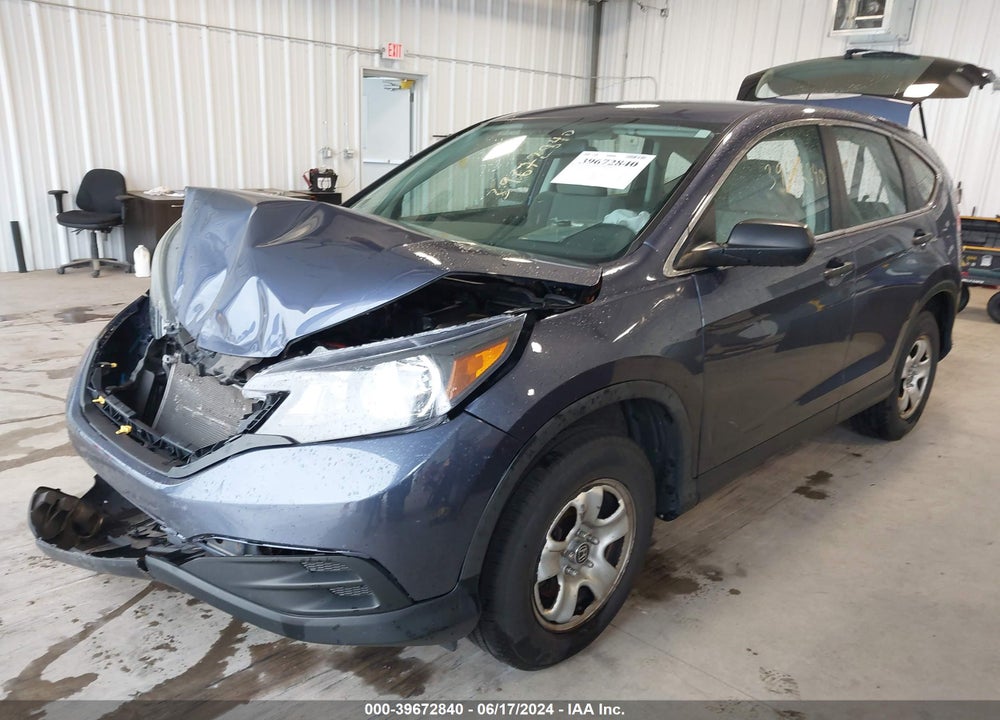 2013 HONDA CR-V LX VIN: 2HKRM4H3XDH640940