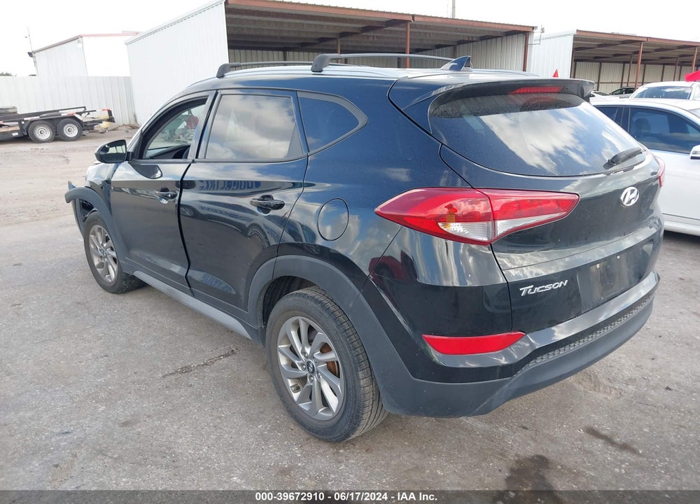 2018 HYUNDAI TUCSON SEL VIN: KM8J33A49JU720417