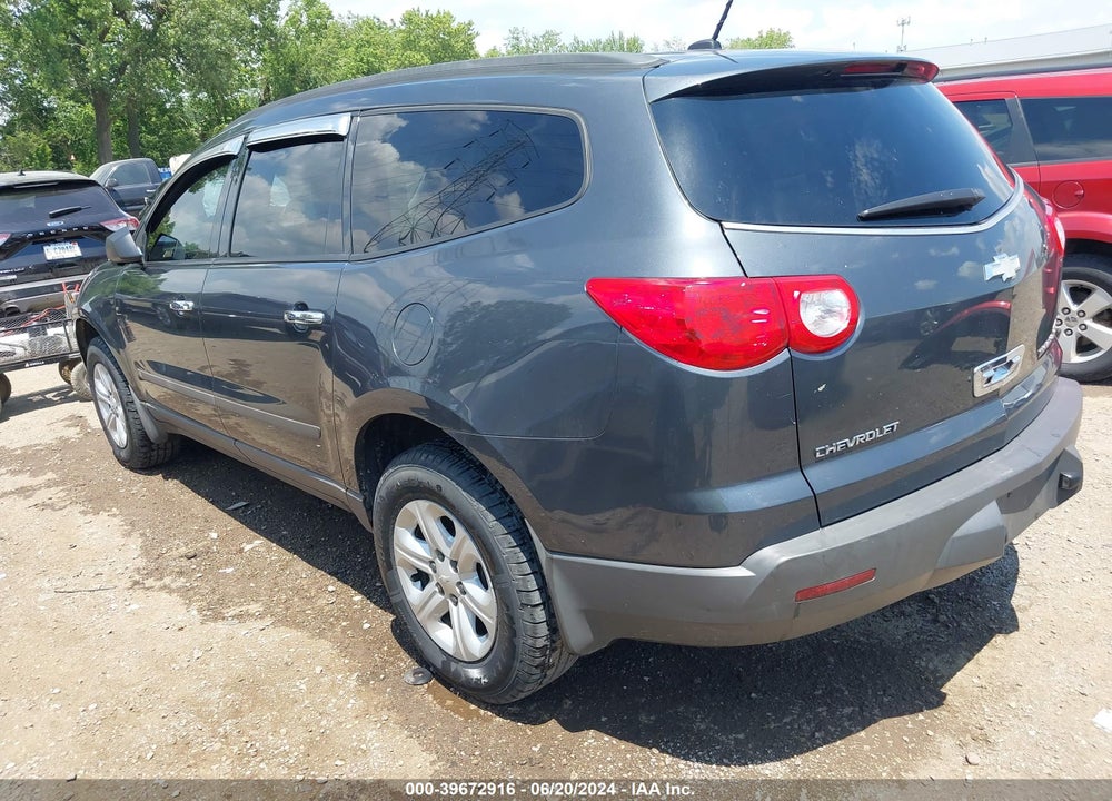 2009 CHEVROLET TRAVERSE LS VIN: 1GNER13D89S138331