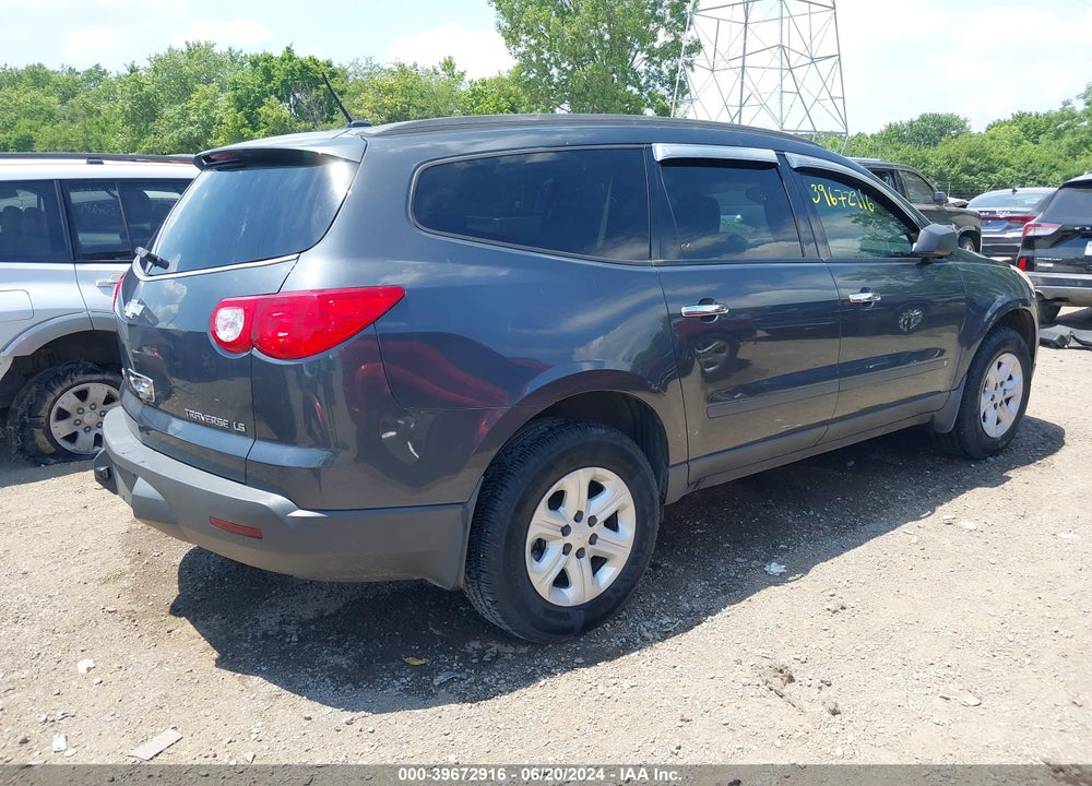 2009 CHEVROLET TRAVERSE LS VIN: 1GNER13D89S138331