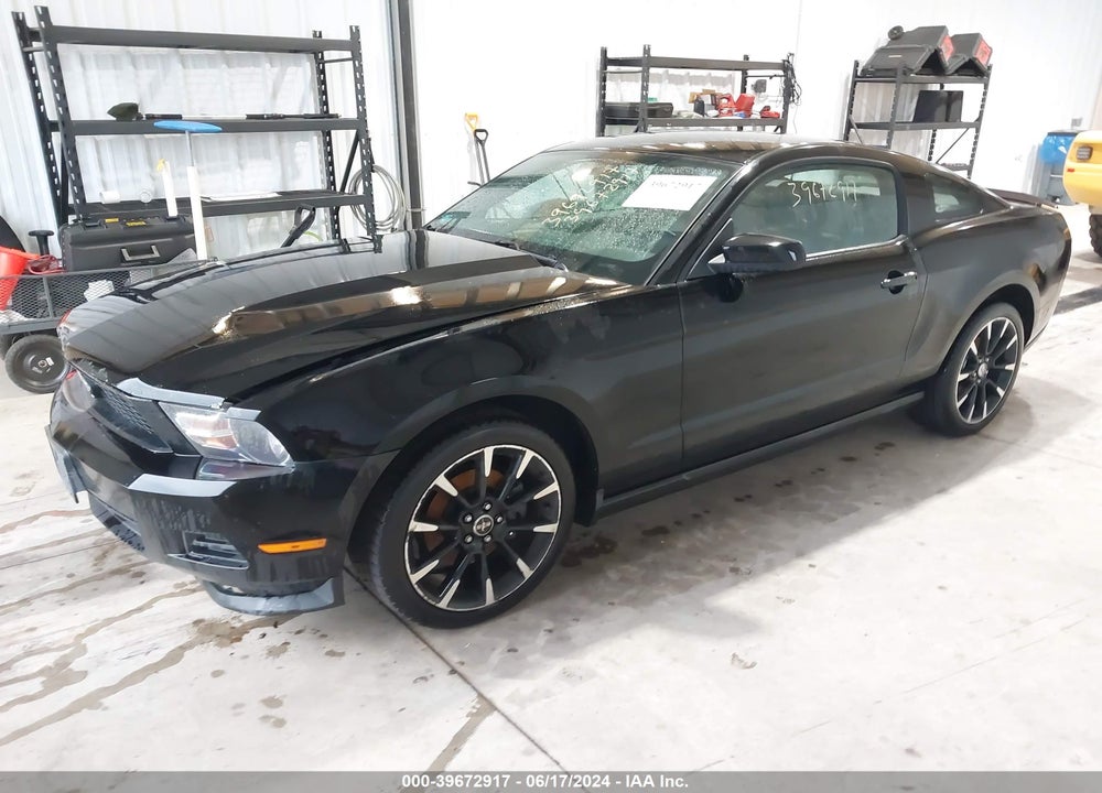 2012 FORD MUSTANG V6 PREMIUM VIN: 1ZVBP8AM4C5245571